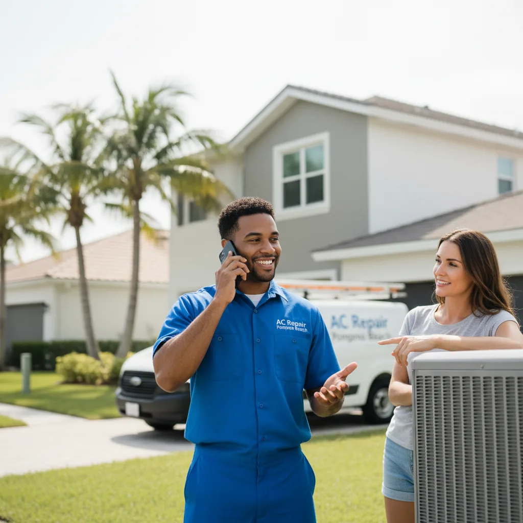 AC Repair Pompano Beach customer support in Crofton
